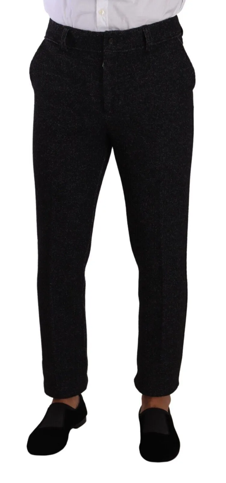 Dolce & Gabbana Men's Elegant Wool Blend Dress Pants