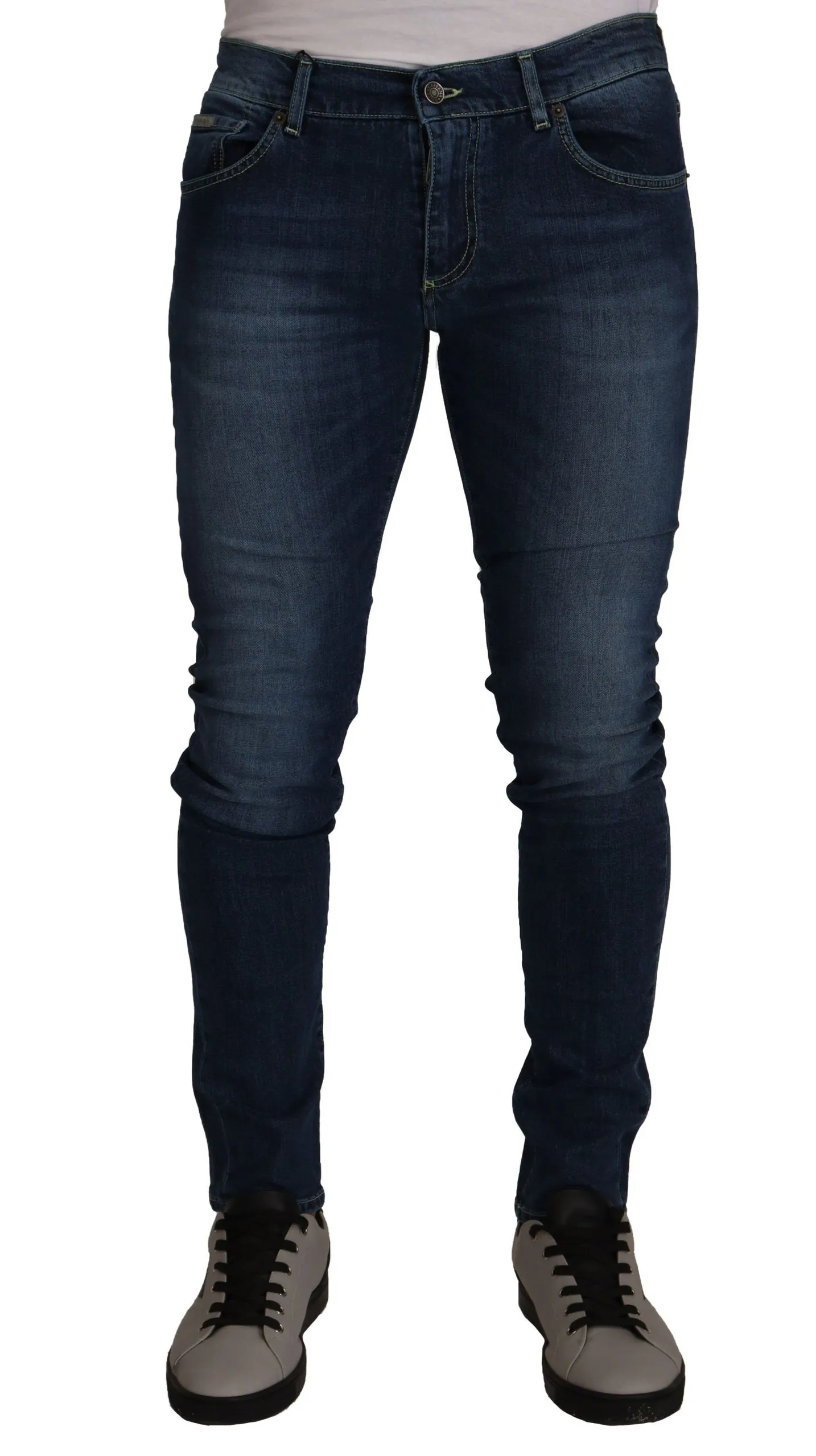 Dolce & Gabbana Men's Elegant Slim Fit Stretch Jeans
