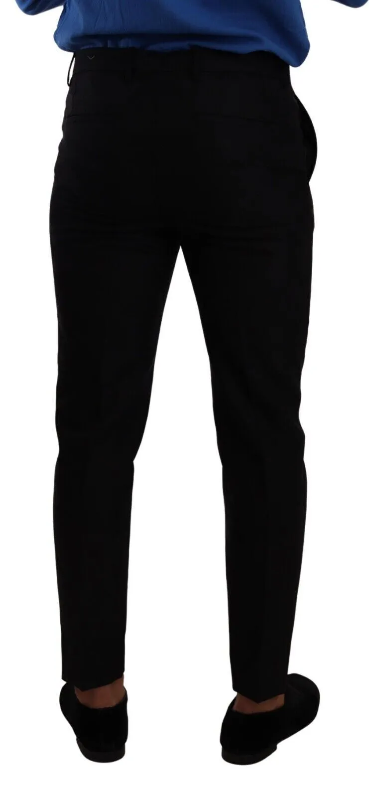 Dolce & Gabbana Men's Authentic Slim Fit Wool Dress Pants