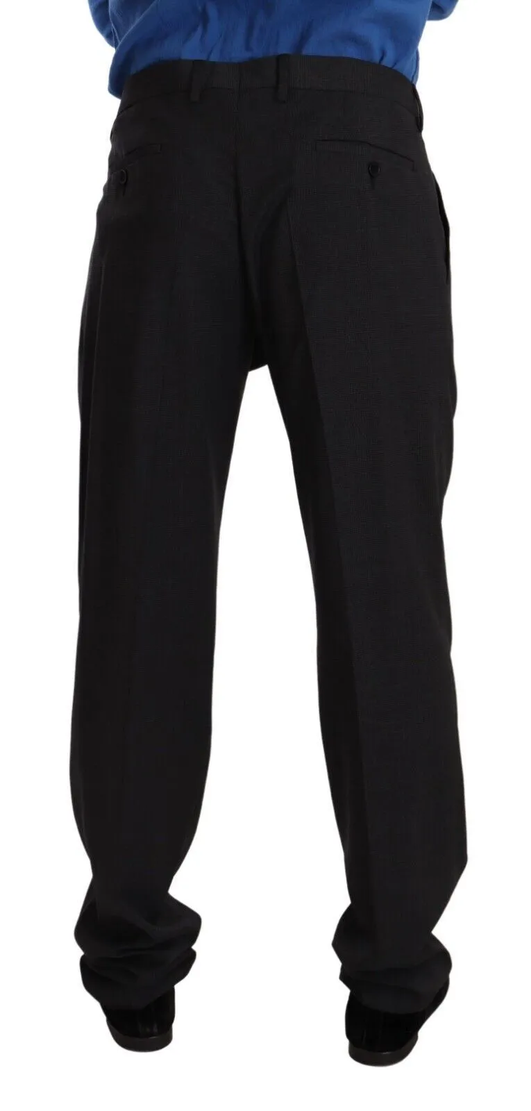 Dolce & Gabbana Men's Elegant Gray Formal Men's Trousers