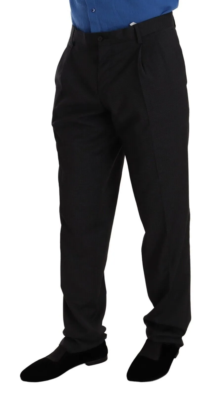 Dolce & Gabbana Men's Elegant Gray Formal Men's Trousers