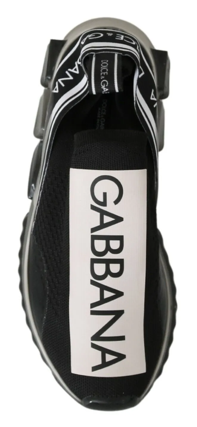 Dolce & Gabbana Men's Dapper Black Casual Sport Sneakers