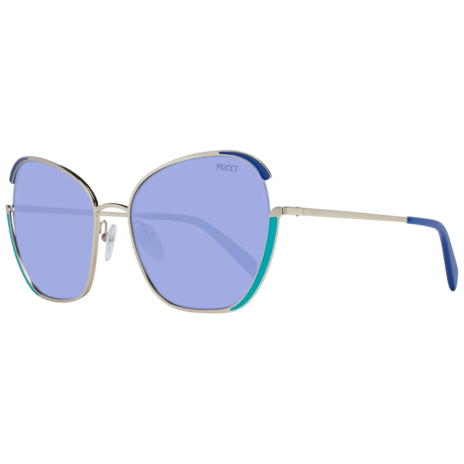 Emilio Pucci Gold Women Sunglasses