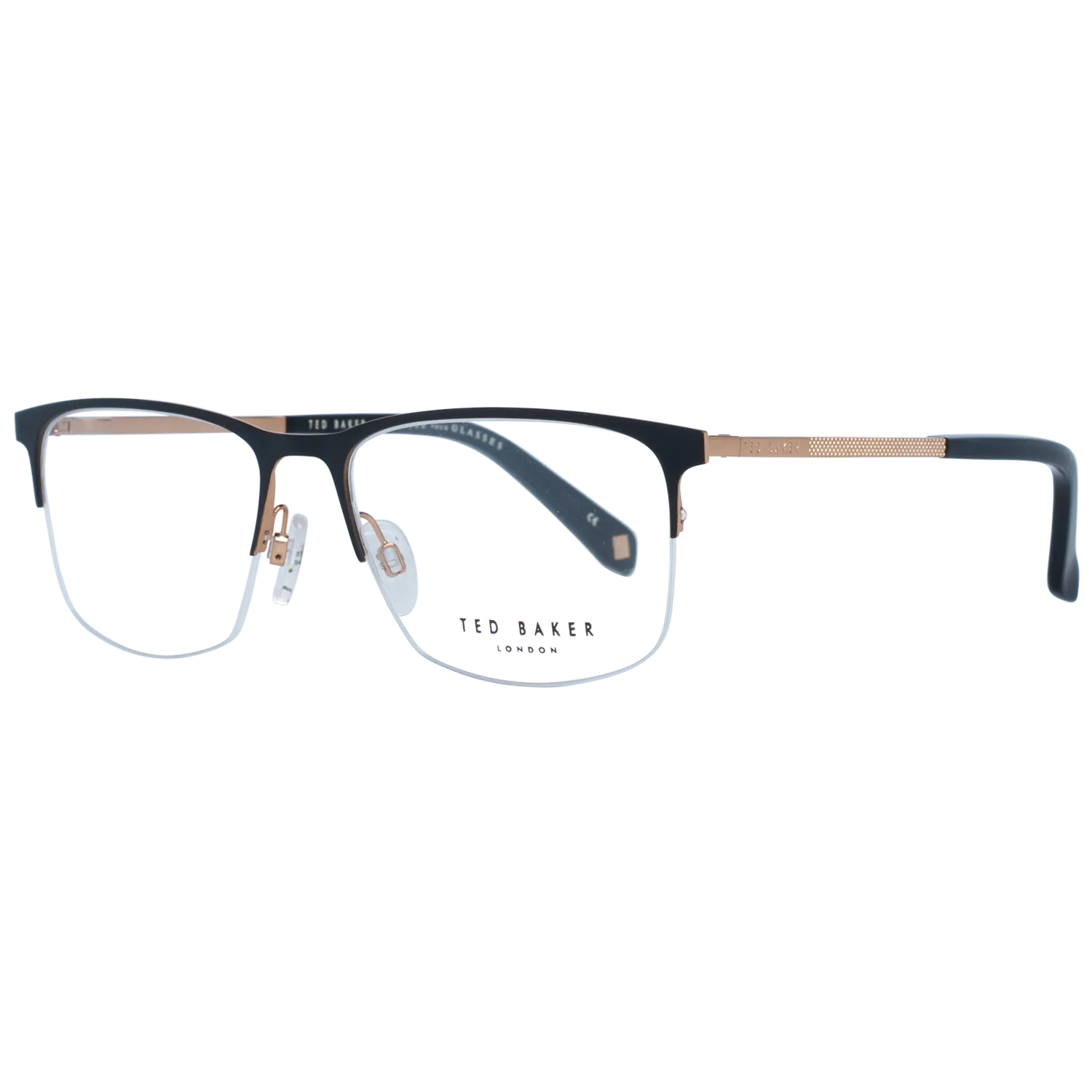 Ted Baker Unisex Black Unisex Optical Frames