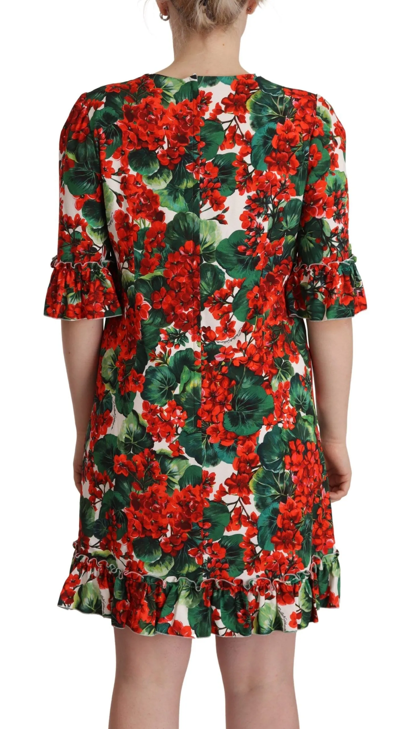 Dolce & Gabbana Women's Floral Mini Enchantment Dress