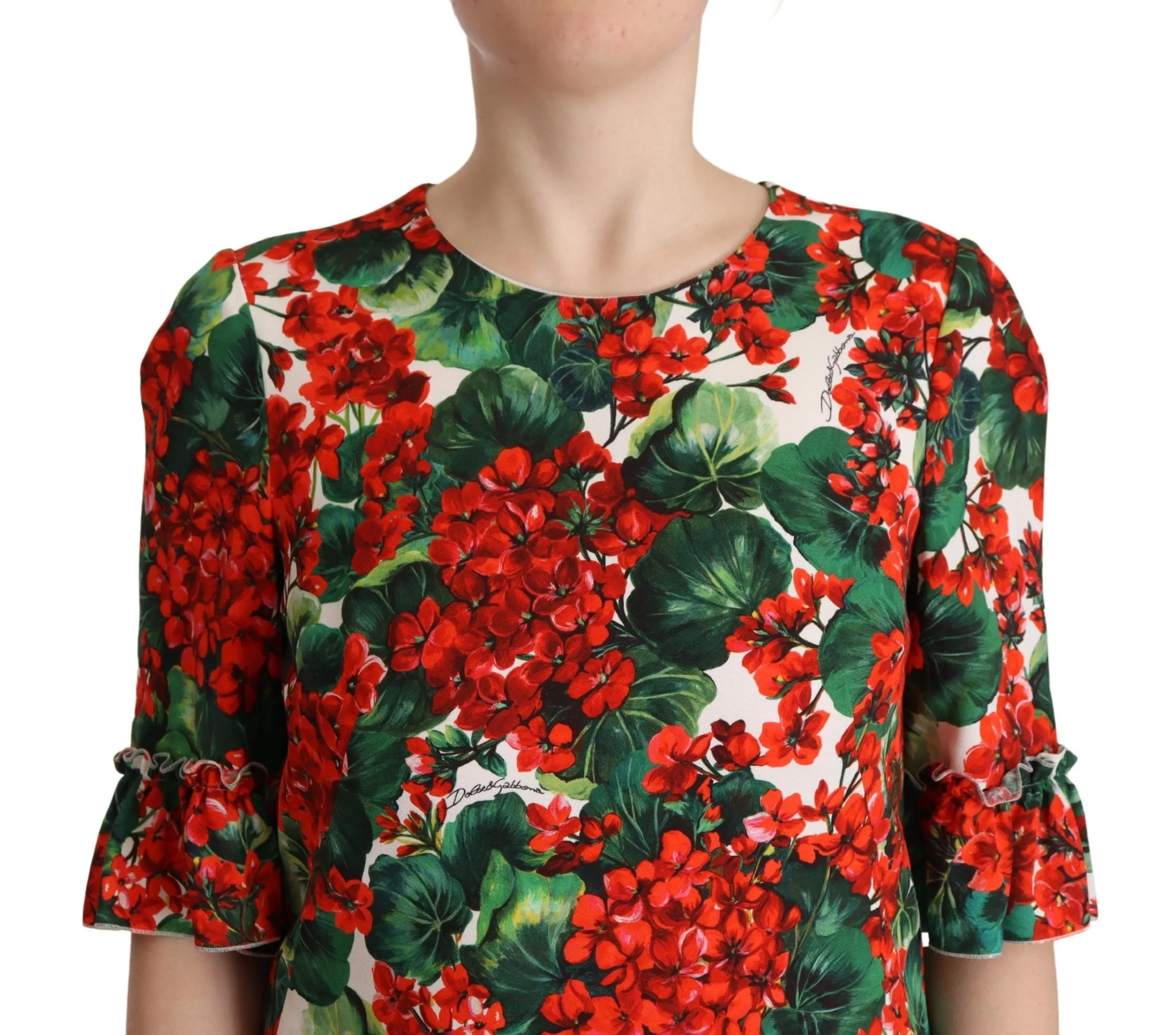 Dolce & Gabbana Women's Floral Mini Enchantment Dress