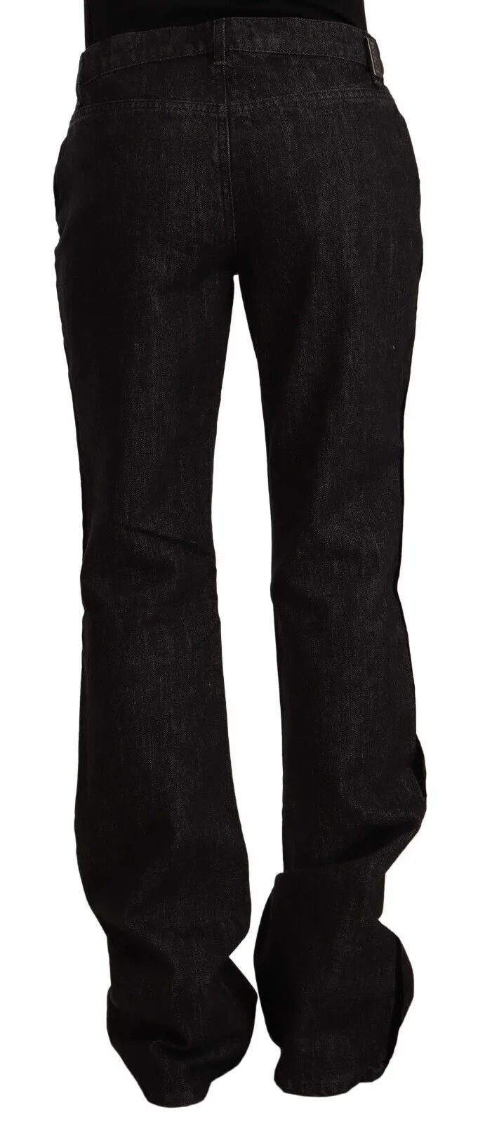 GF Ferre Women's Sleek Mid Waist Bootcut Designer Jeans