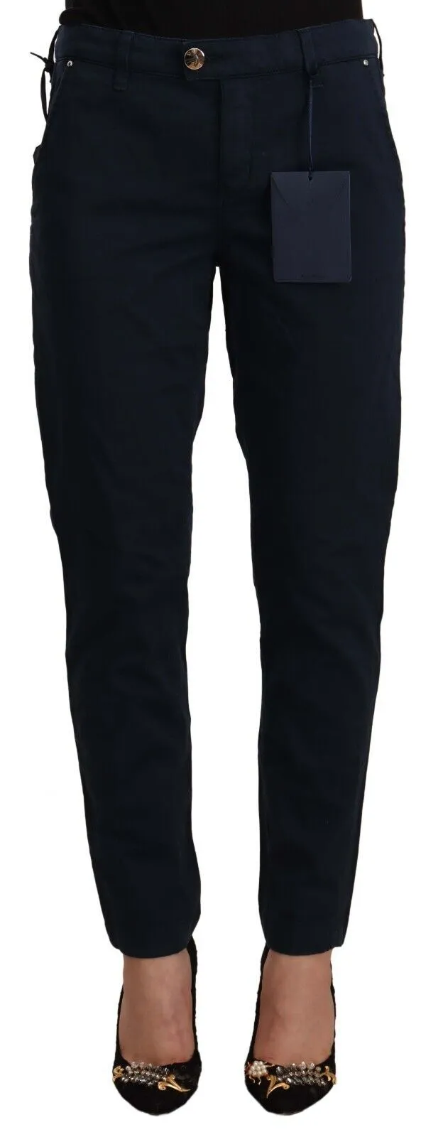 Jacob Cohen Women's Elevated Black High-Waist Jeans