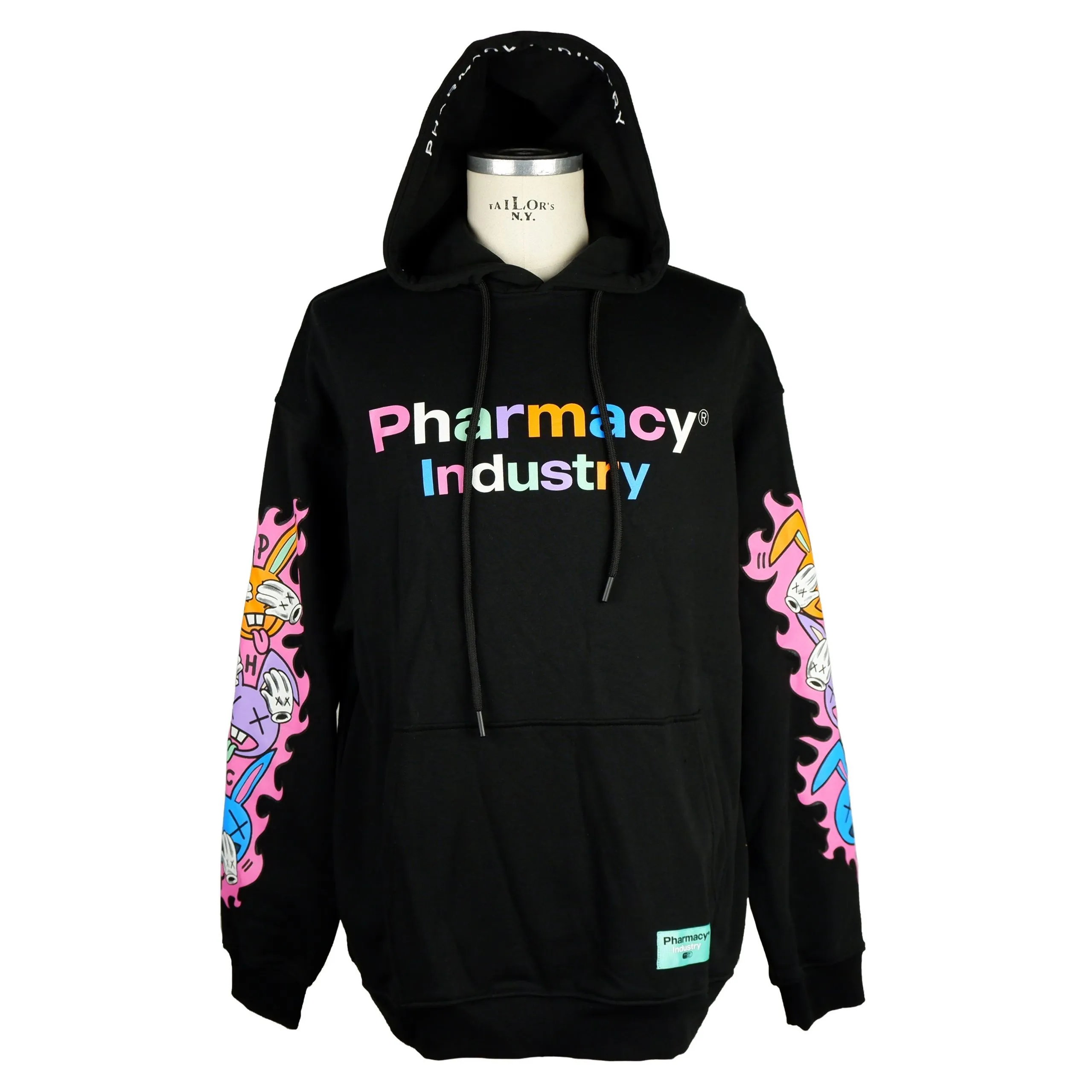 Pharmacy Industry Black Cotton Men Sweatshirt