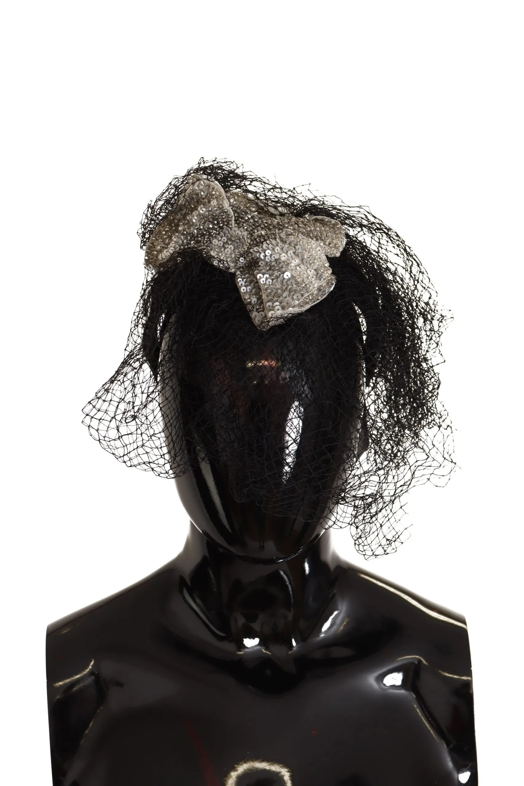 Dolce & Gabbana Women's Glamorous Black Sequined Designer Diadem
