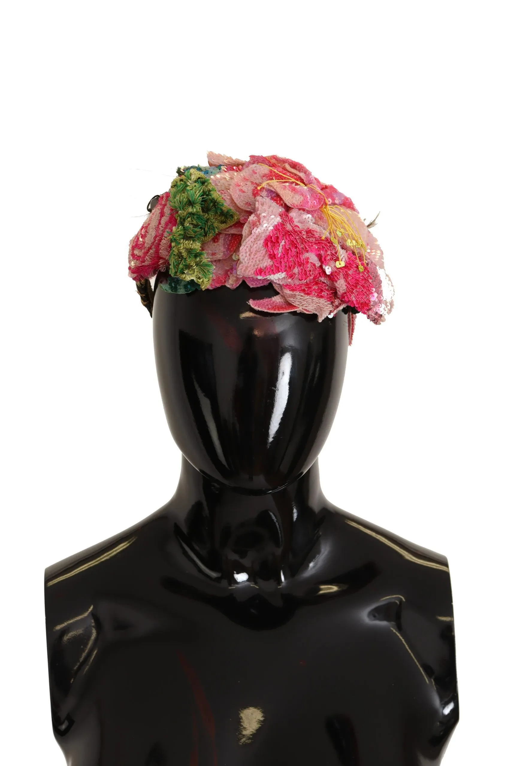 Dolce & Gabbana Women's Multicolored Sequined Diadem Headband