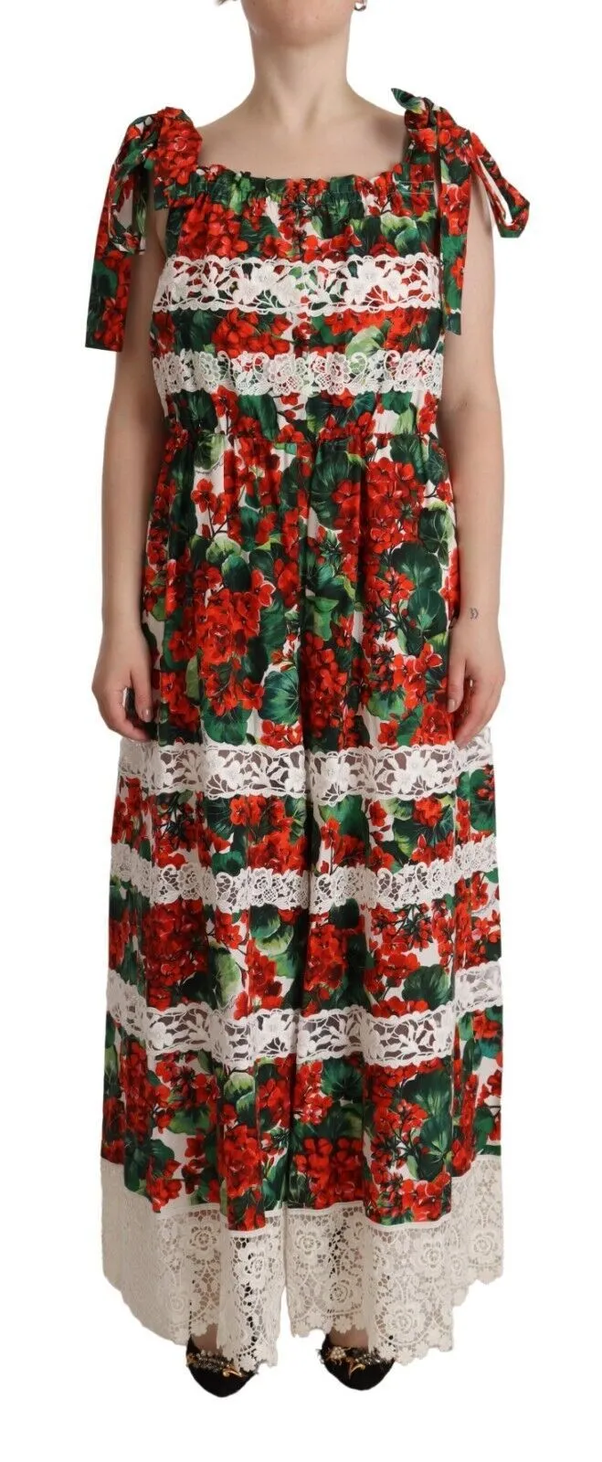 Dolce & Gabbana Women's Multicolor Floral Maxi Dress