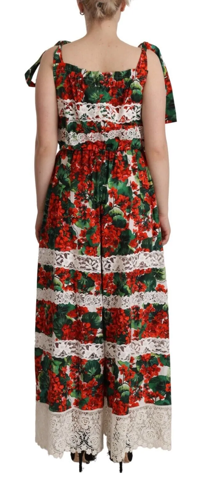 Dolce & Gabbana Women's Multicolor Floral Maxi Dress