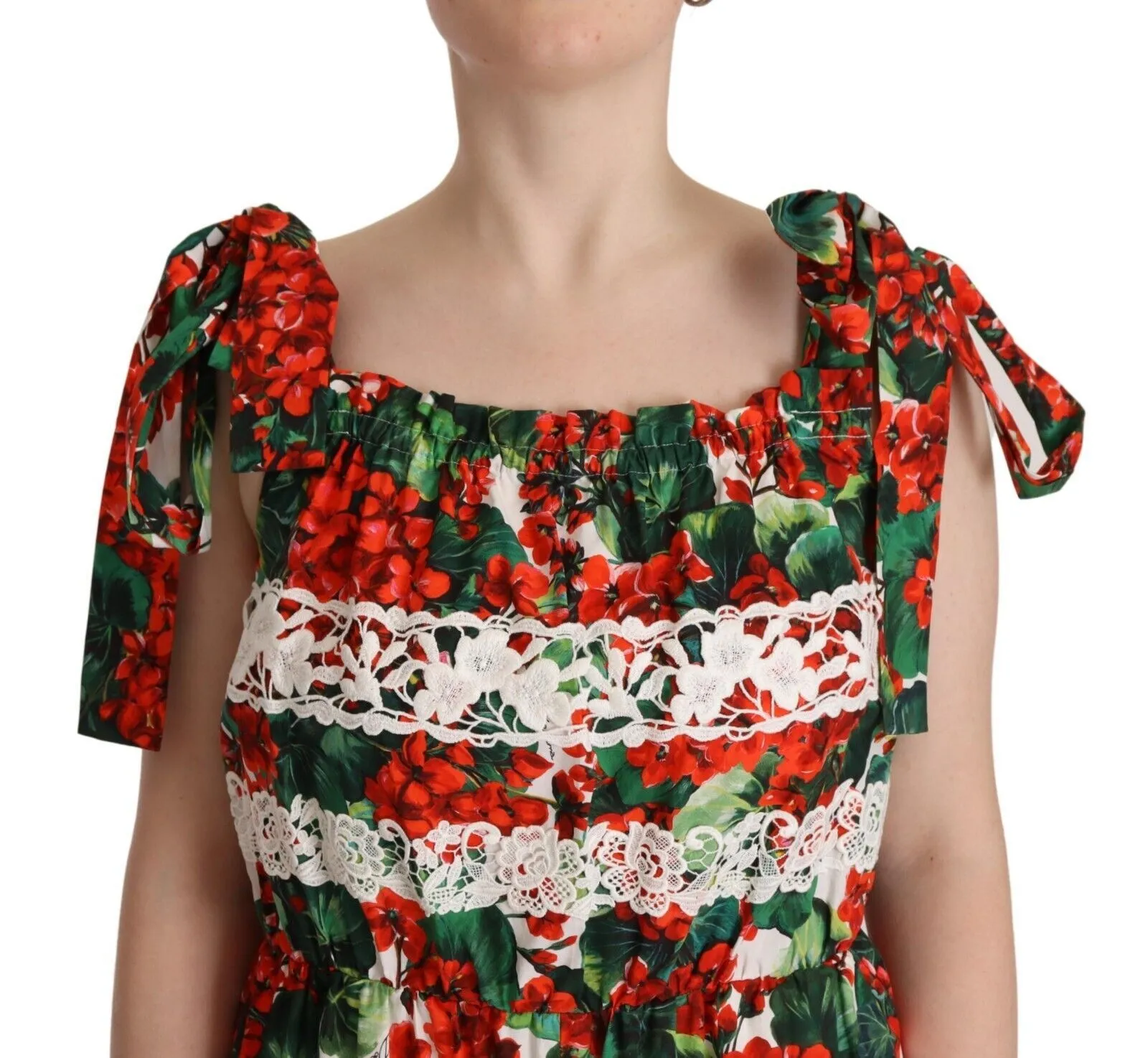 Dolce & Gabbana Women's Multicolor Floral Maxi Dress