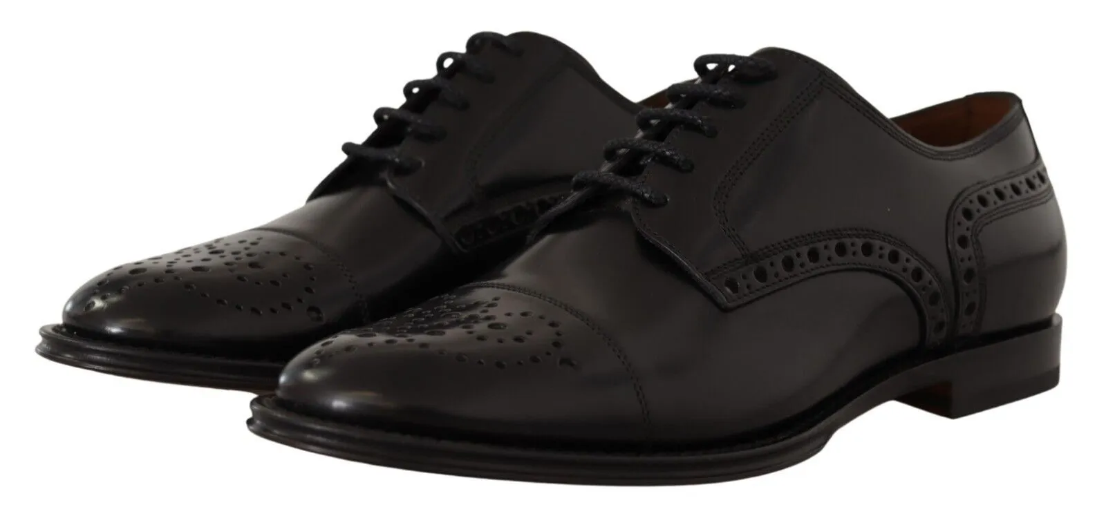 Dolce & Gabbana Men's Elegant Wingtip Oxford Formal Shoes