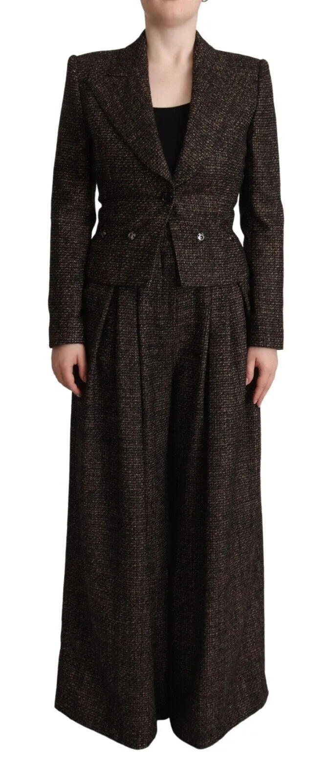 Dolce & Gabbana Women's Chic Wool Blend Suit Set