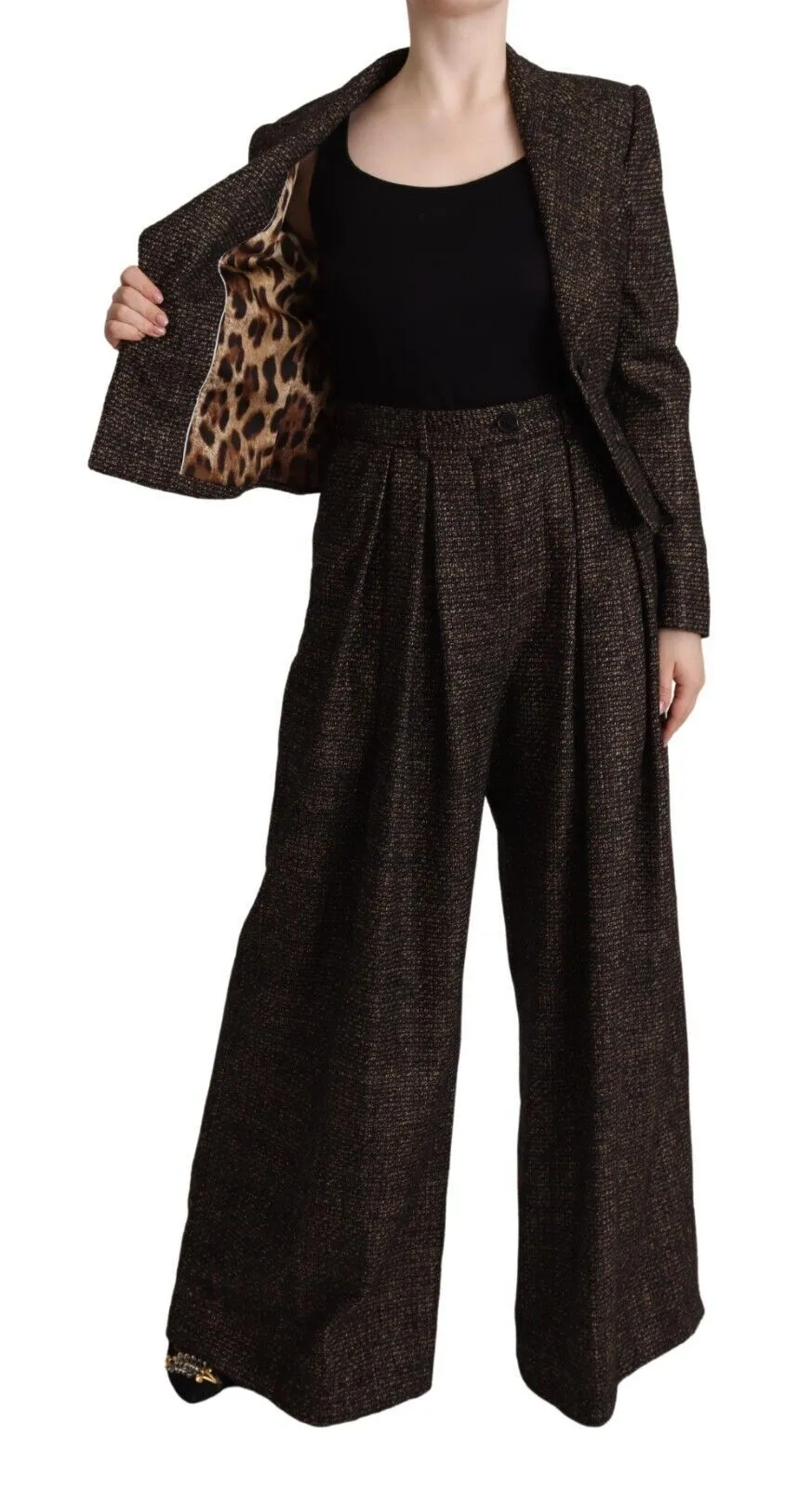 Dolce & Gabbana Women's Chic Wool Blend Suit Set