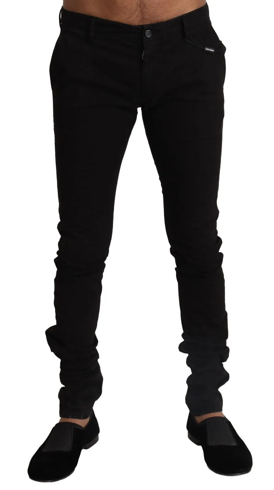 Dolce & Gabbana Men's Elegant Slim Fit Skinny Pants for Men