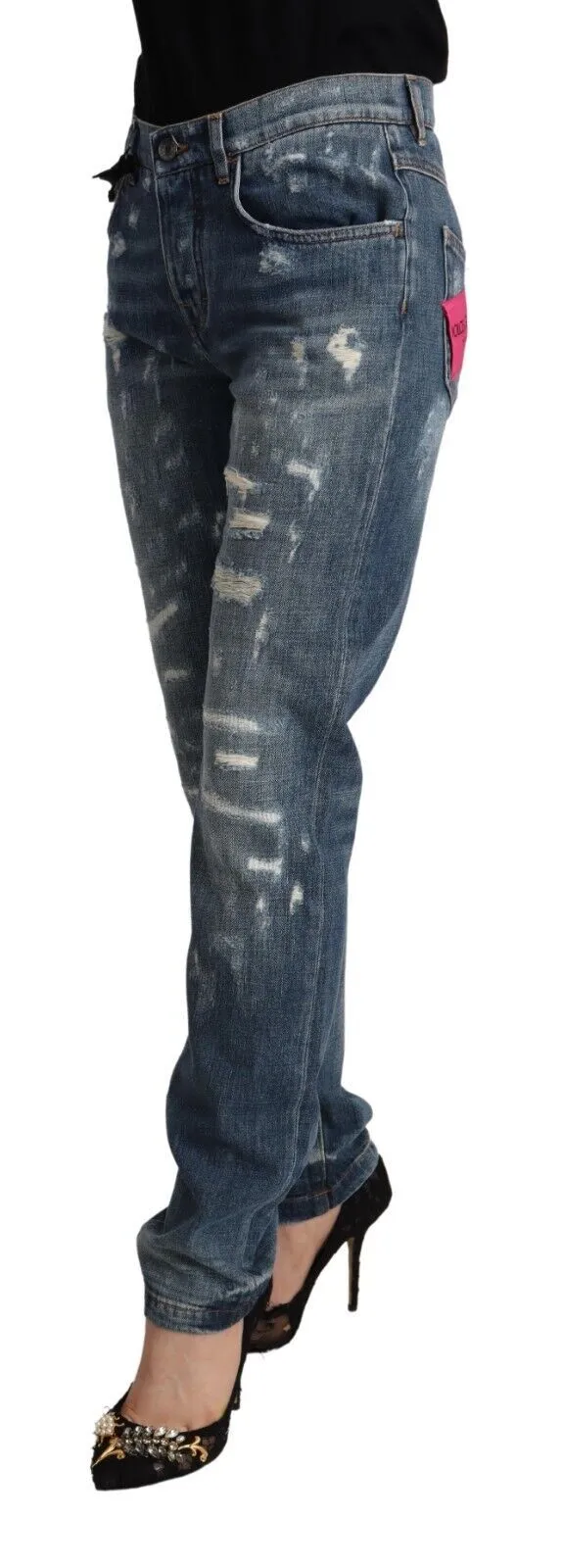 Dolce & Gabbana Women's Elegant Skinny Denim Jeans for the Modern Woman