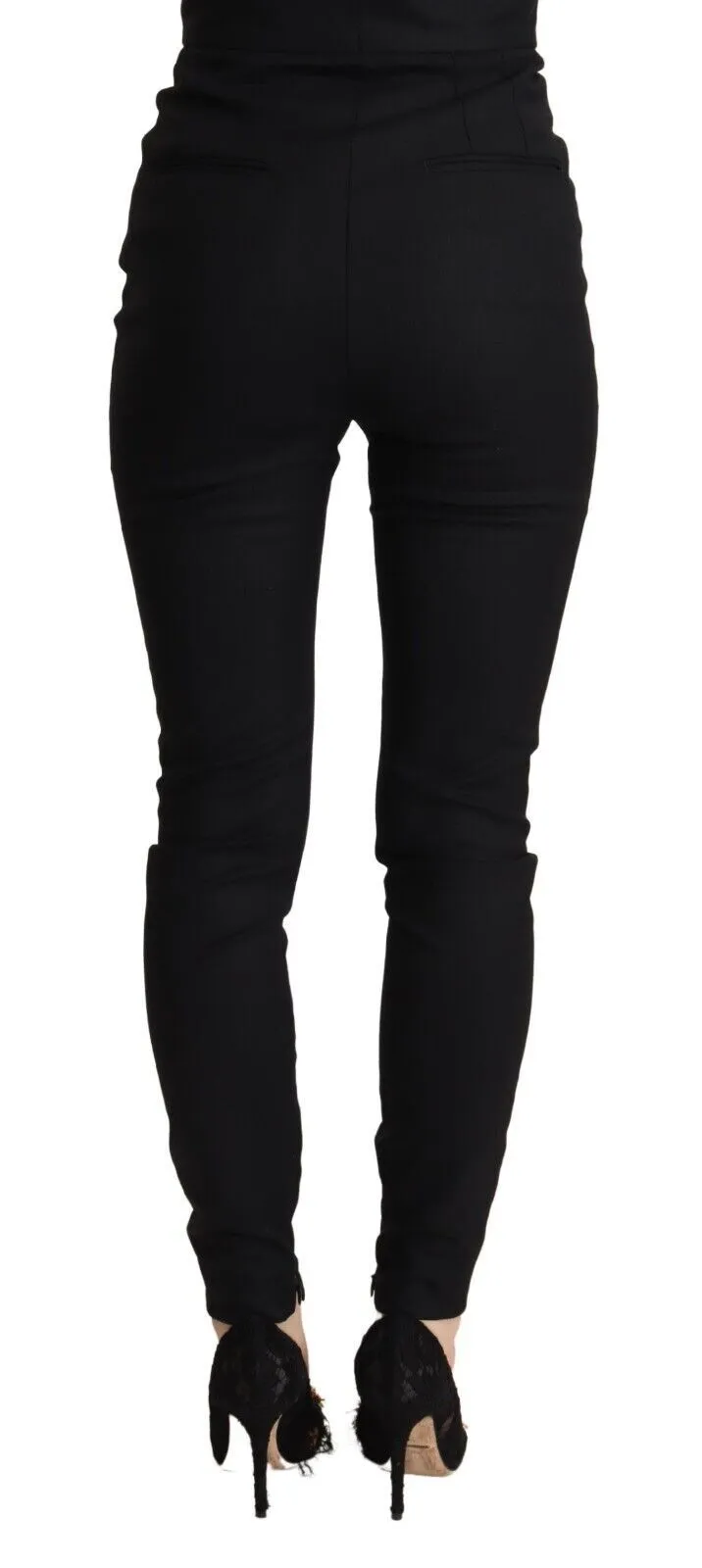 Dolce & Gabbana Women's Chic High-Waisted Slim Fit Trousers
