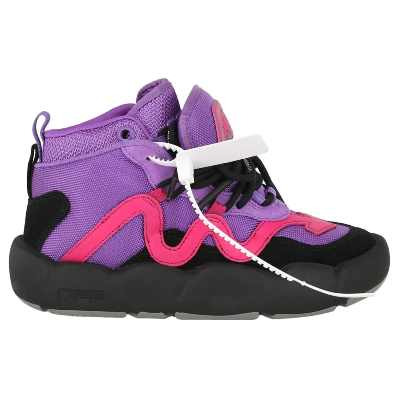 Off-White Women's Purple Hued Technical Fabric Sneakers