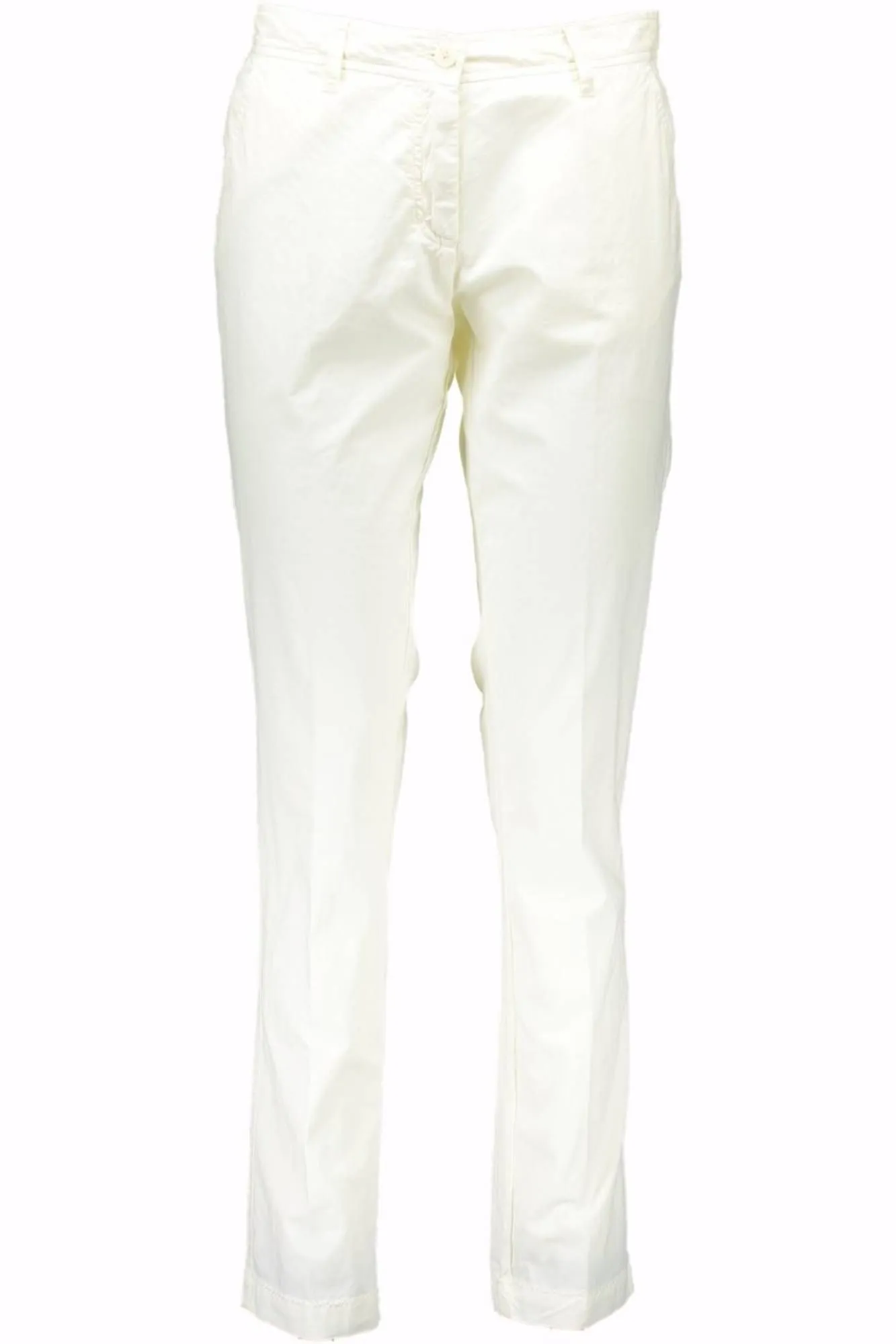 Gant White Cotton Women Pant