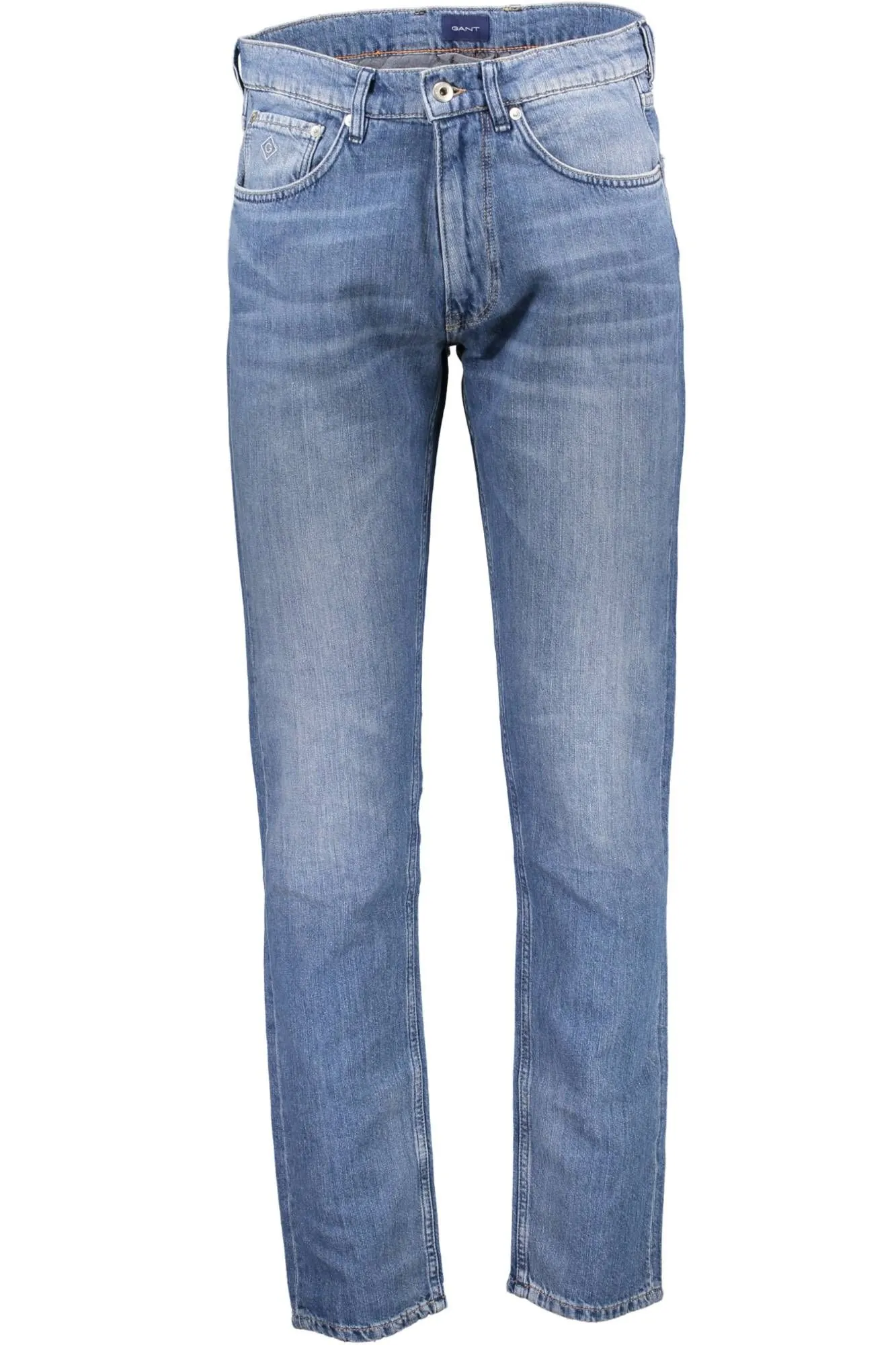Gant Blue Cotton Men Jeans