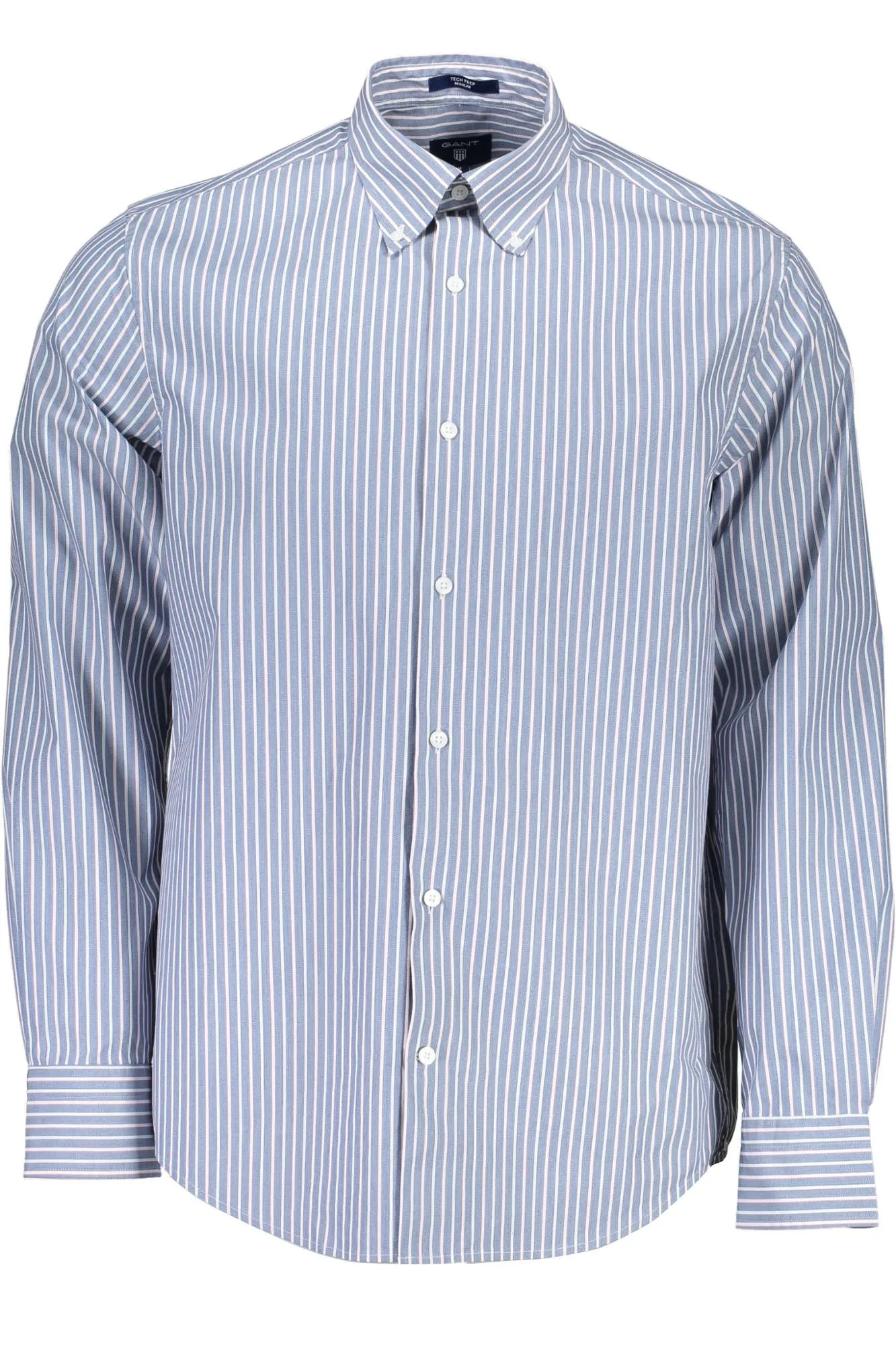 Gant Blue Cotton Men Shirt