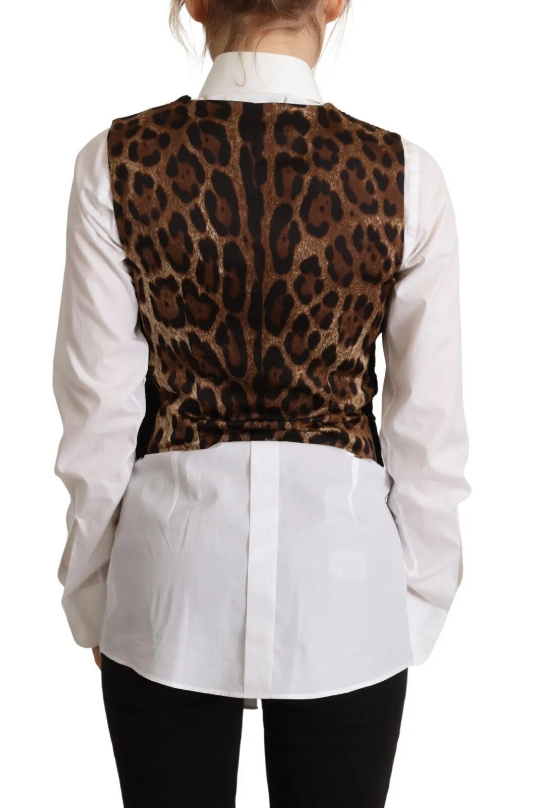 Dolce & Gabbana Women's Elegant V-Neck Sleeveless Vest Top