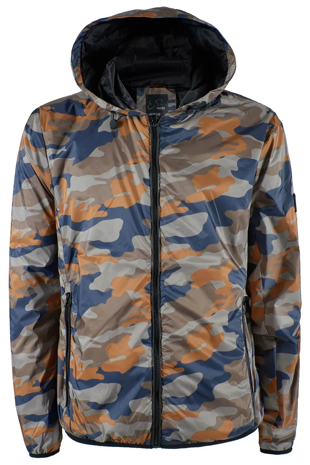 Yes Zee Men's Reversible Camouflage Lightweight Jacket For Men