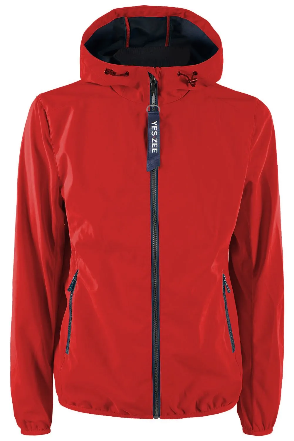 Yes Zee Men's Red Polyester Men's Jacket