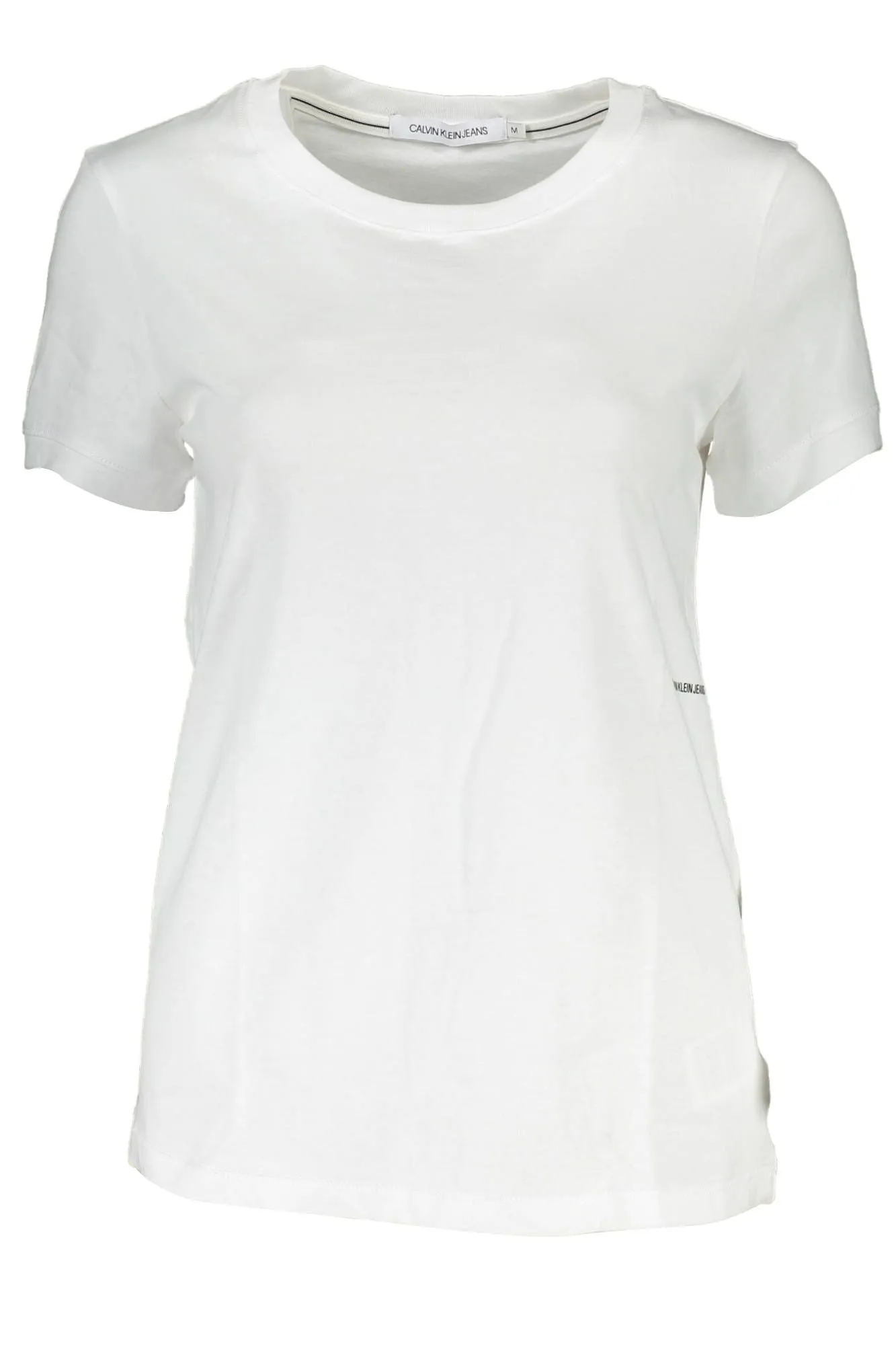 Calvin Klein White Cotton Women T-Shirt