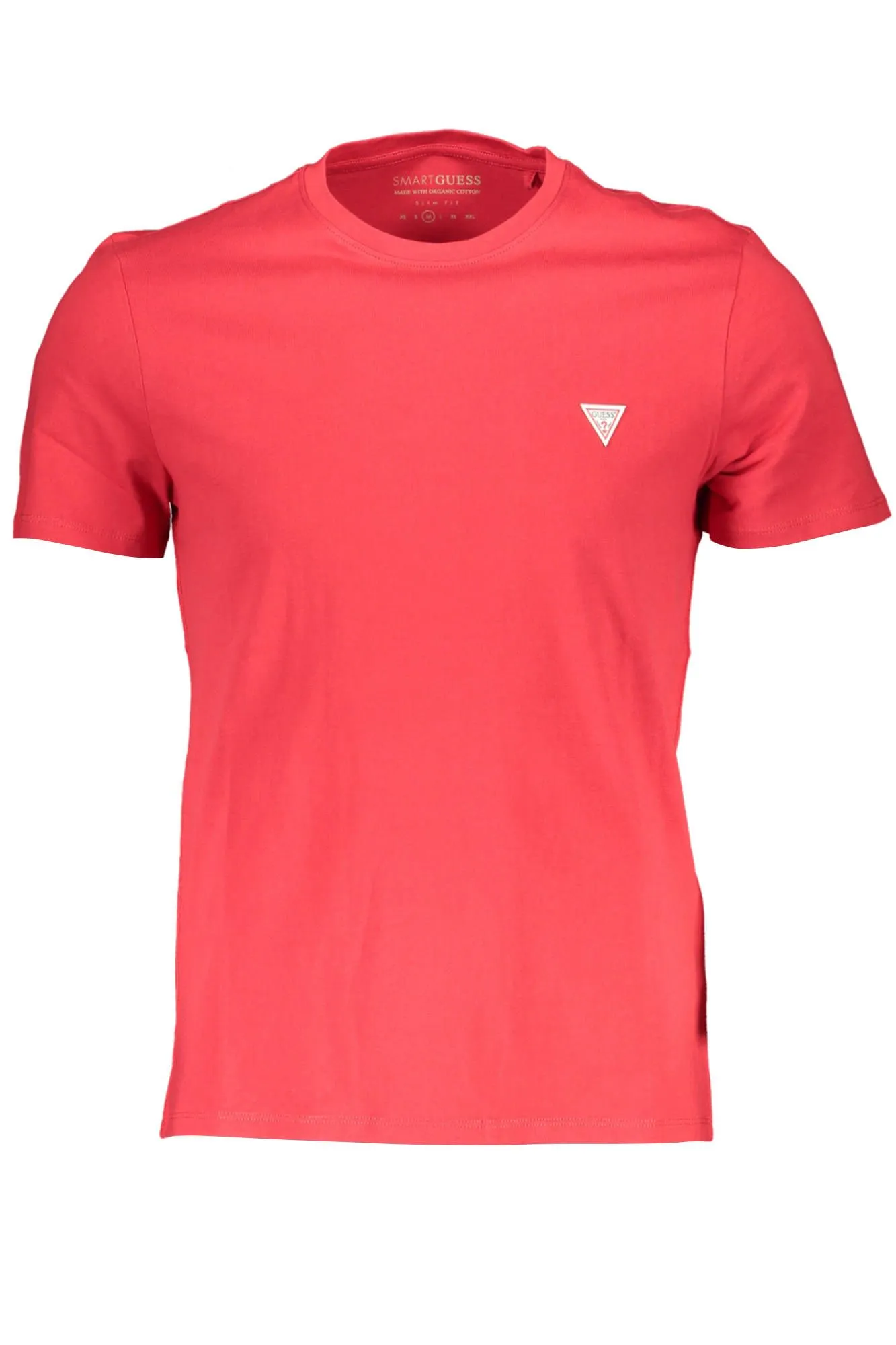 Guess Jeans Red Cotton Men T-Shirt