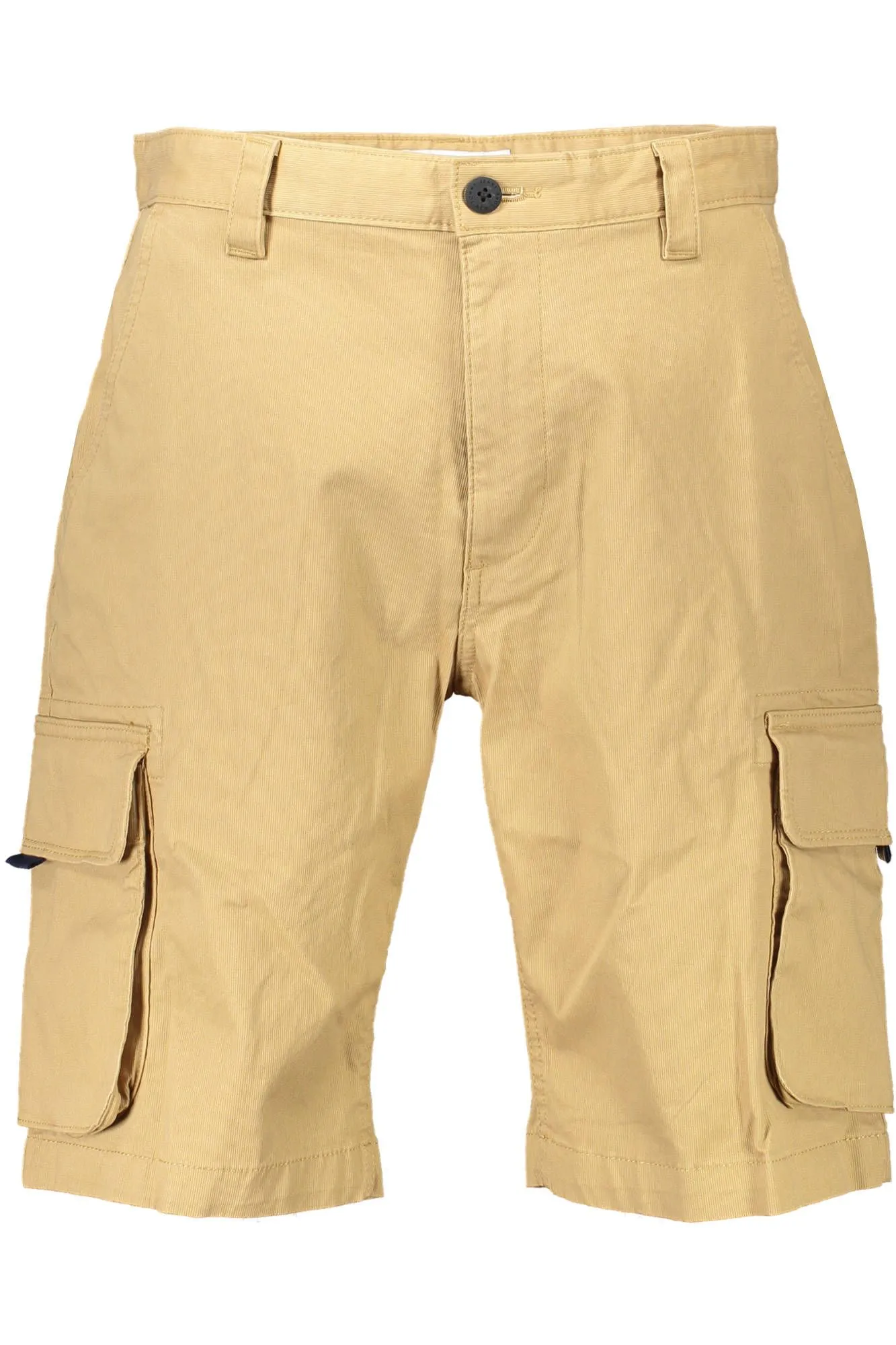 Tommy Hilfiger Beige Cotton Men Bermuda