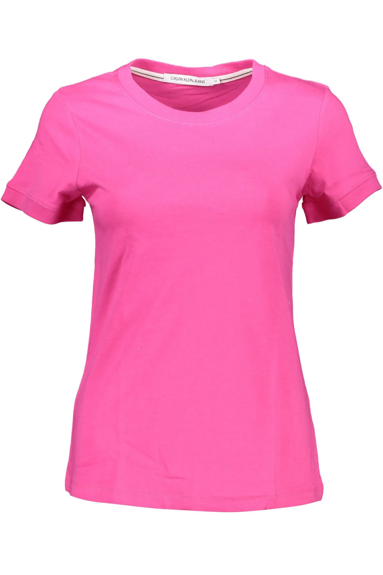 Calvin Klein Pink Organic Cotton Women T-Shirt