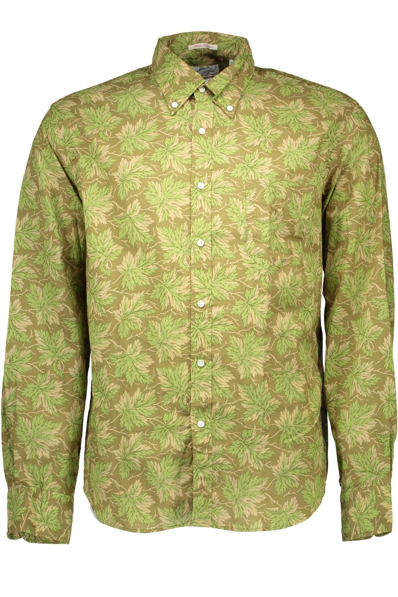 Gant Green Cotton Men Shirt