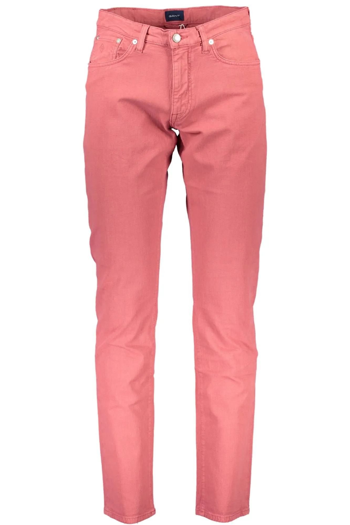 Gant Red Cotton Men Trouser