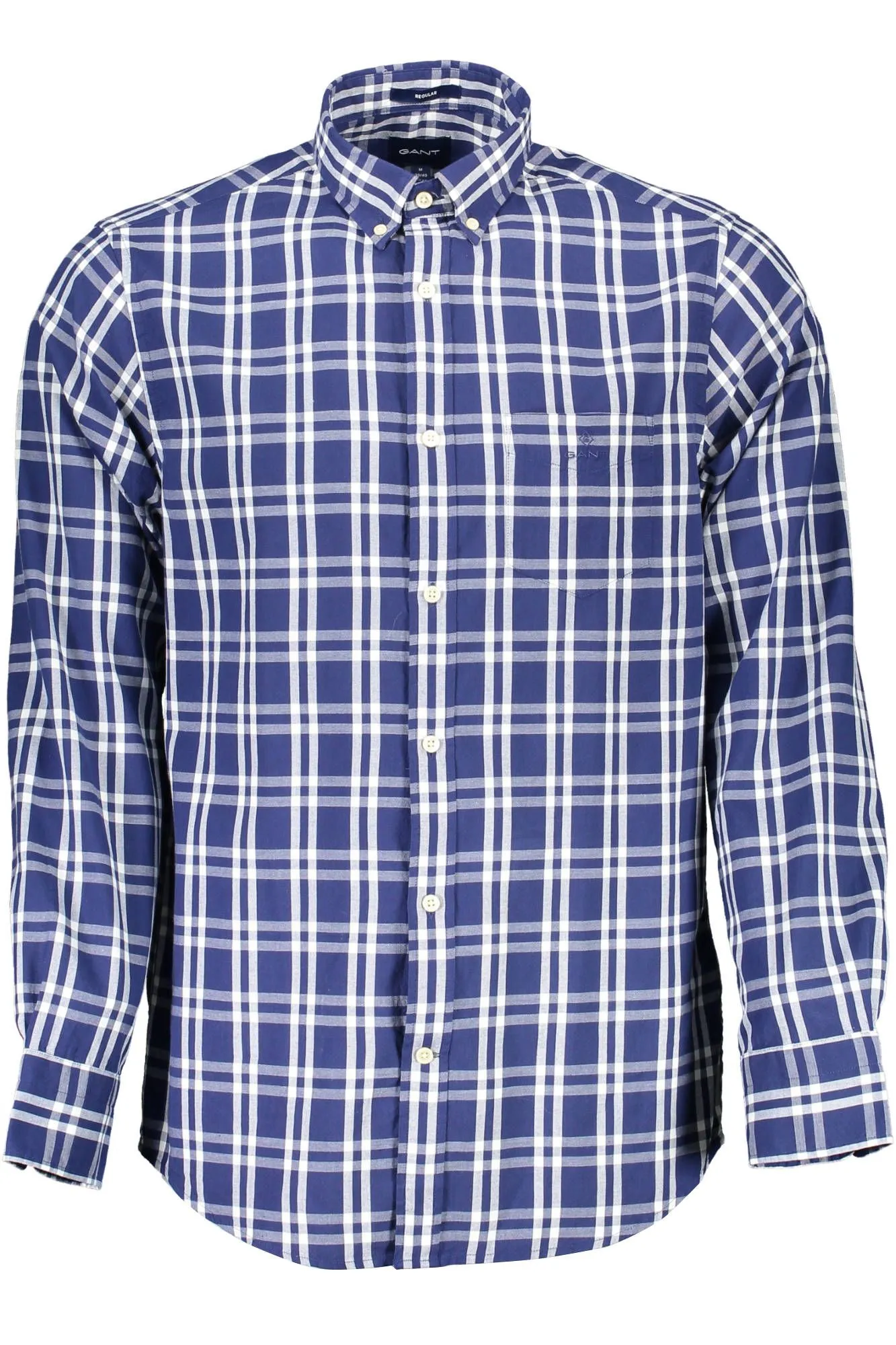 Gant Blue Cotton Men Shirt