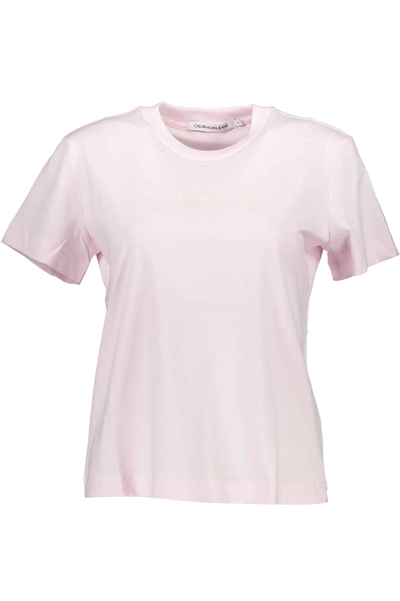 Calvin Klein Pink Cotton Women T-Shirt