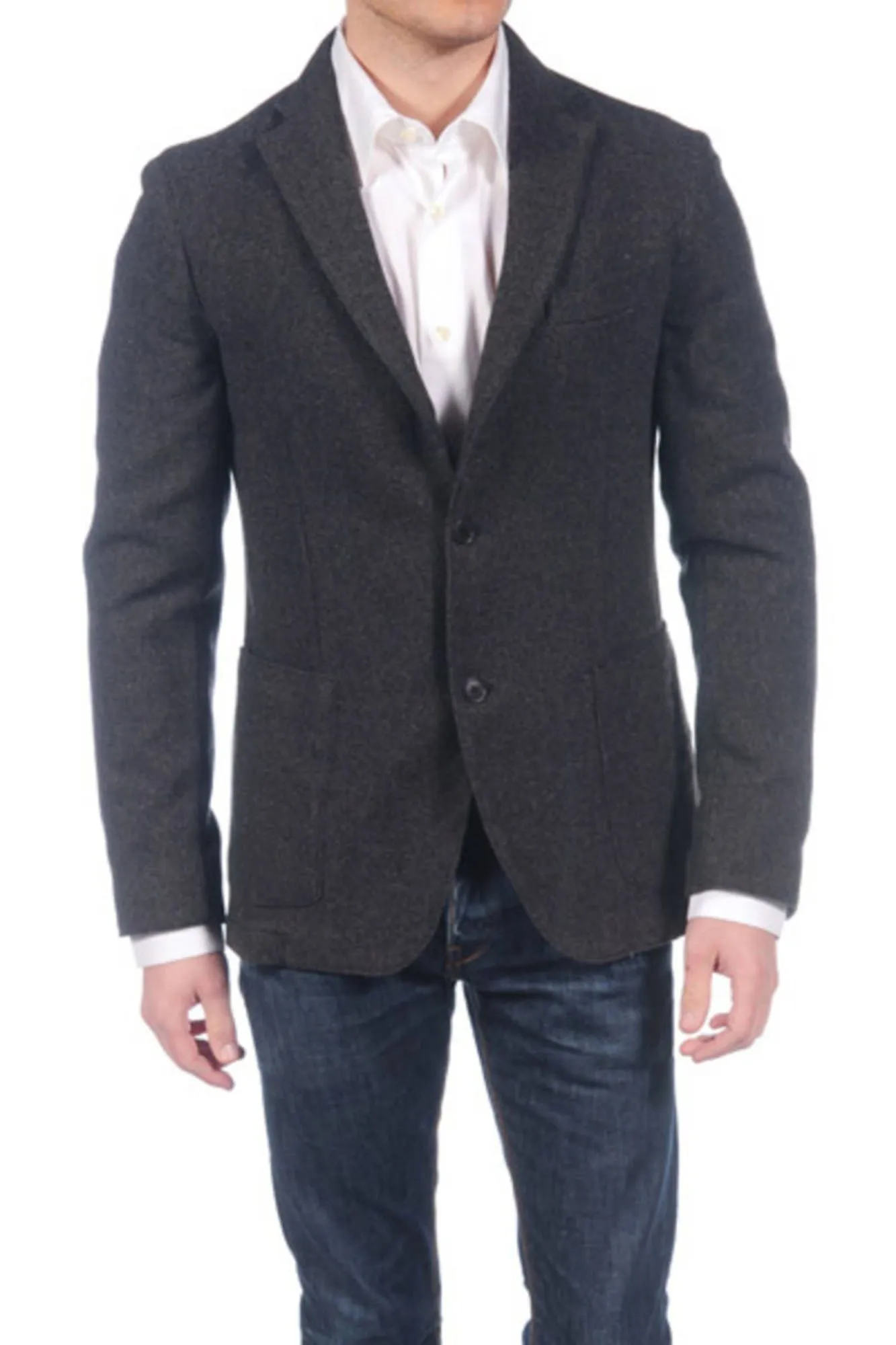 Calvin Klein "Gray Cotton Men Jacket"