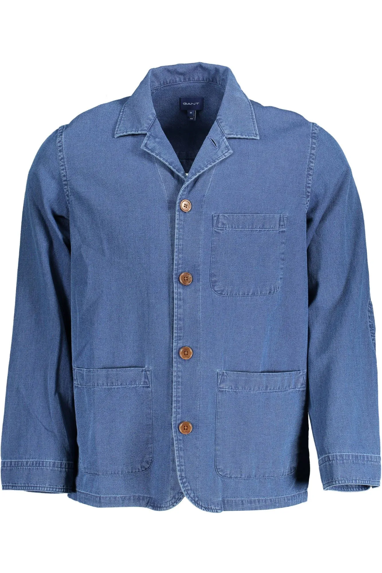 Gant Blue Cotton Men Shirt