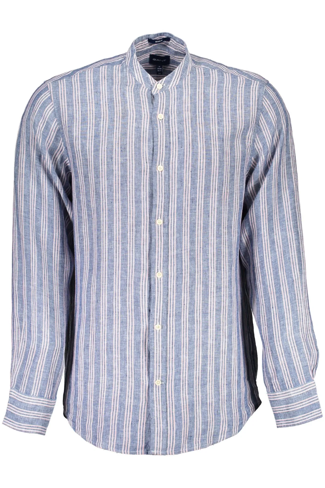 Gant Blue Linen Men Shirt