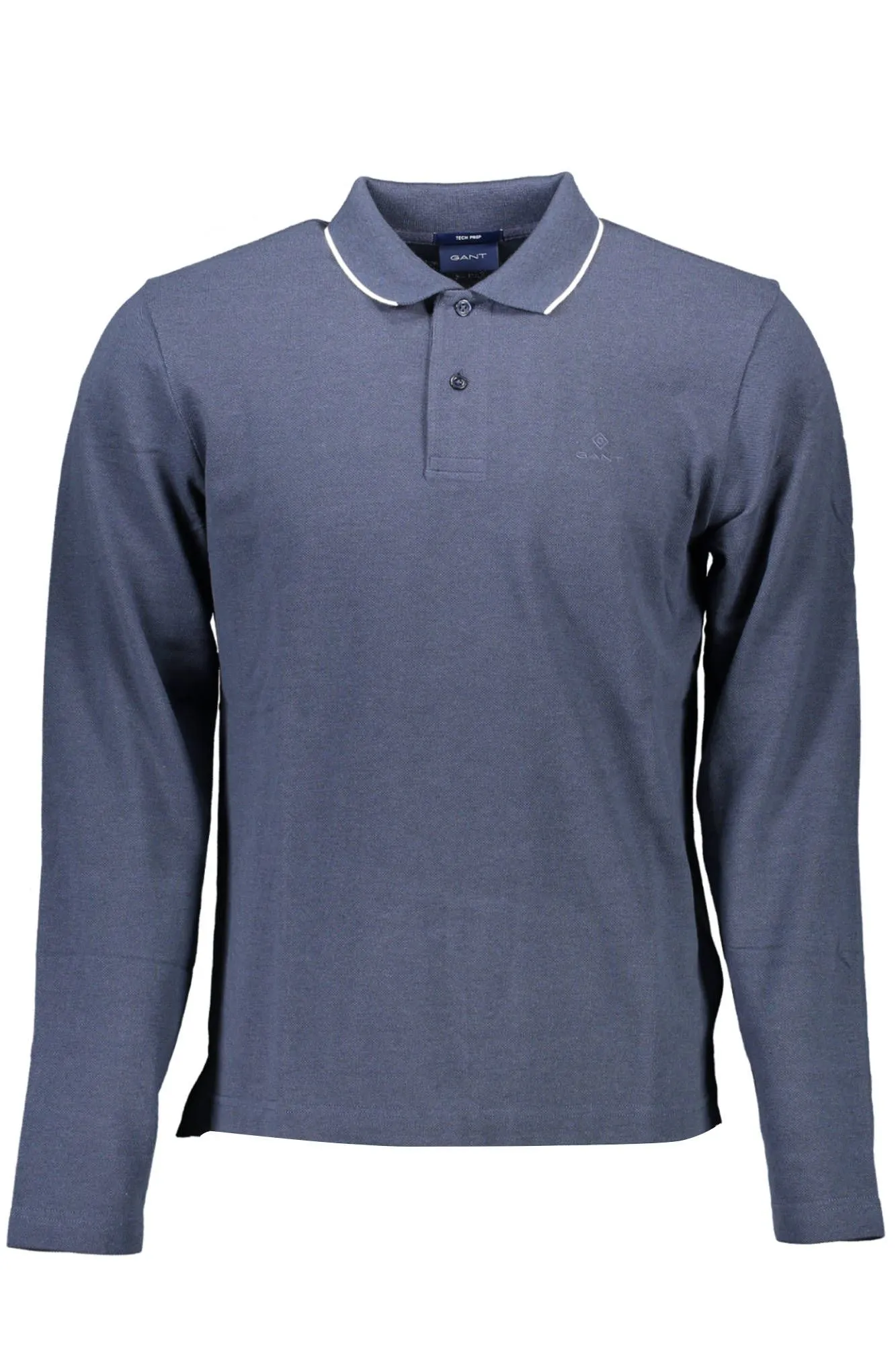 Gant Blue Cotton Men Polo Shirt