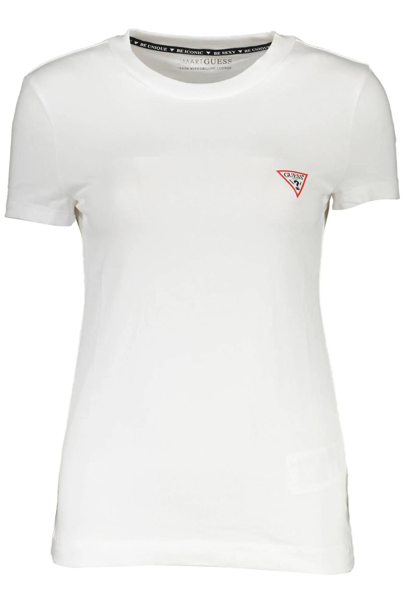 Guess Jeans White Cotton Women T-Shirt