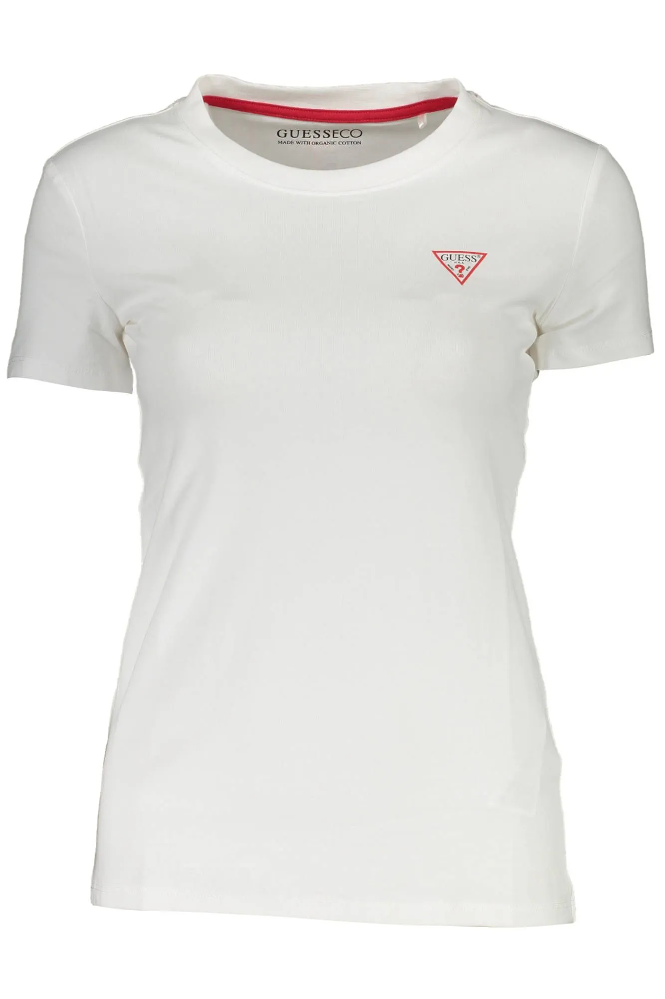 Guess Jeans White Cotton Women T-Shirt