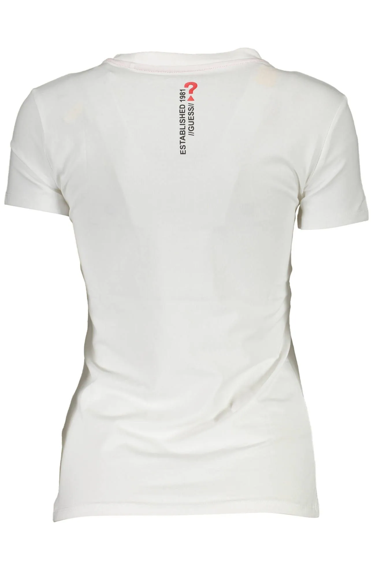 Guess Jeans White Cotton Women T-Shirt