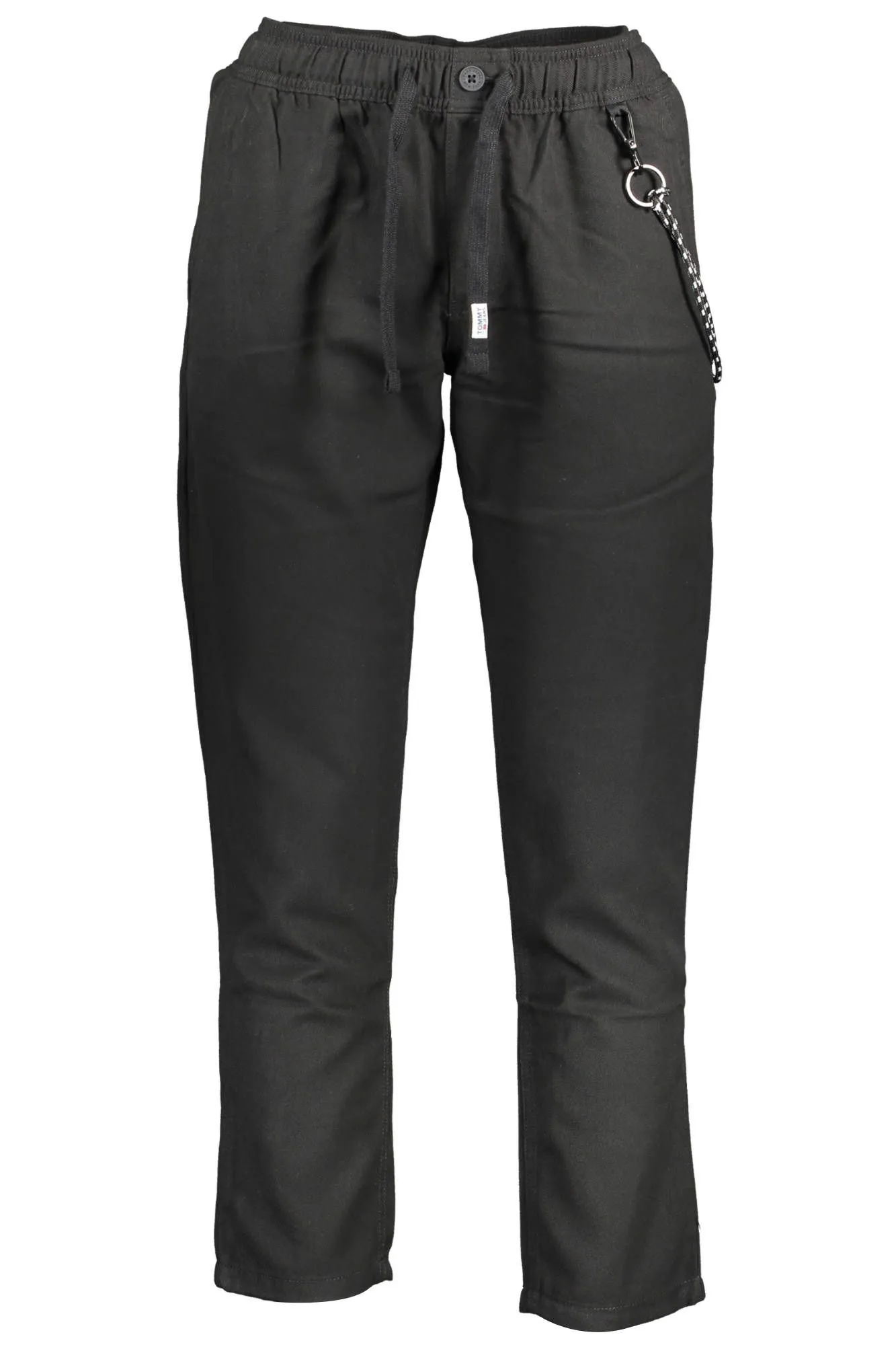 Tommy Hilfiger Black Polyester Men Trouser