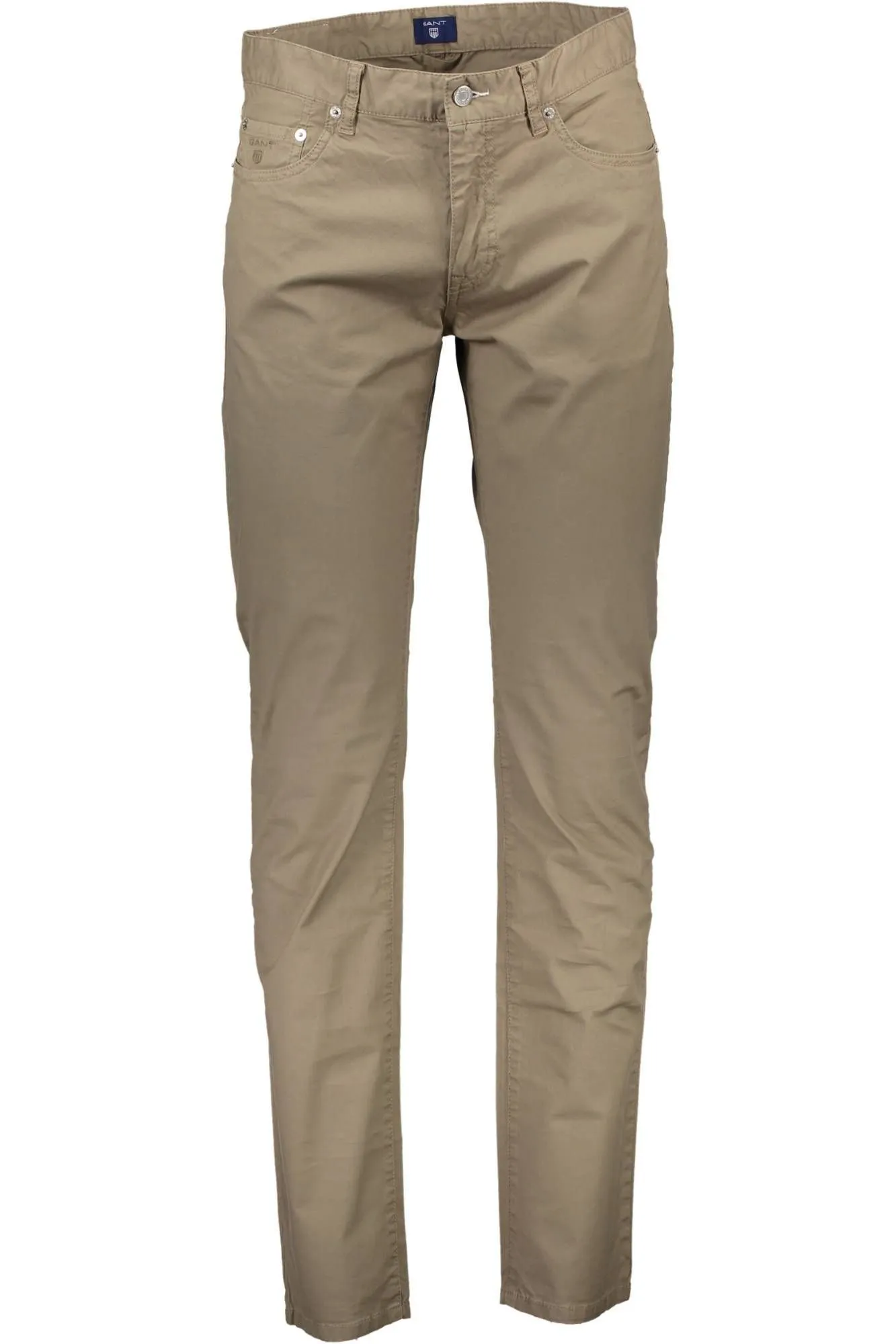 Gant Beige Cotton Men Trouser
