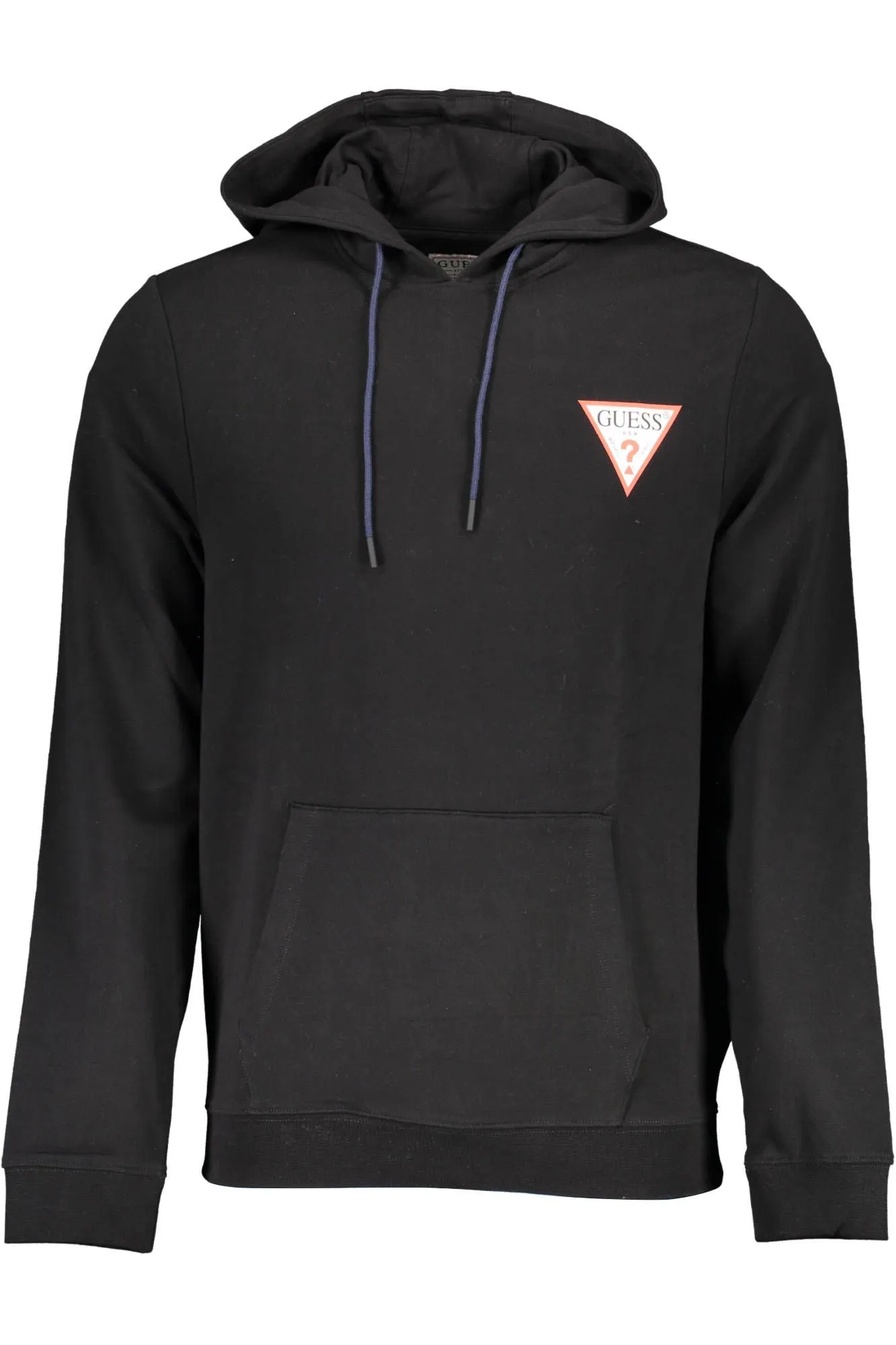Guess Jeans Black Cotton Men Sweater
