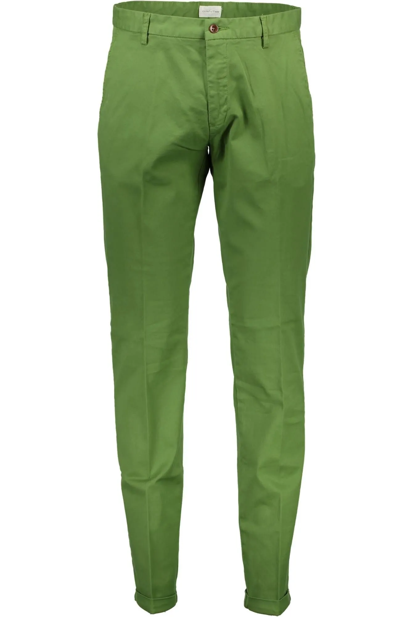 Gant Green Cotton Men Trouser